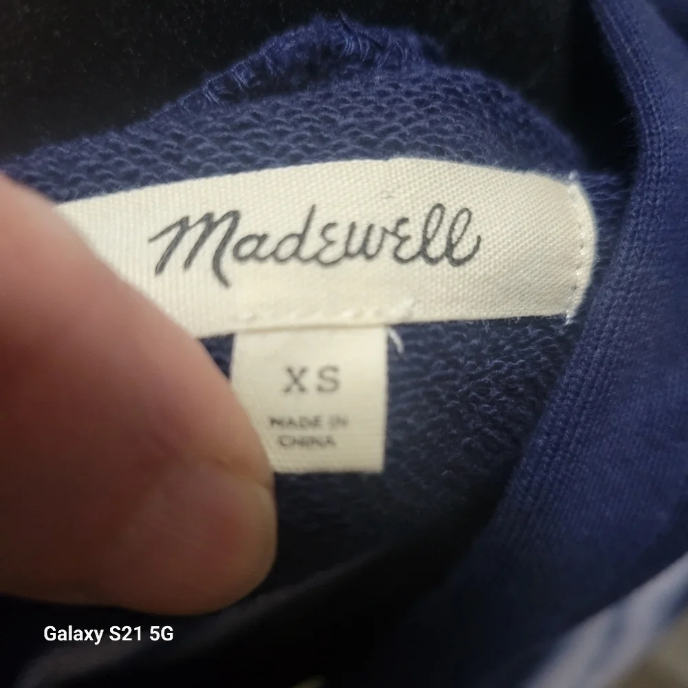 Madewell hoodie tiedye